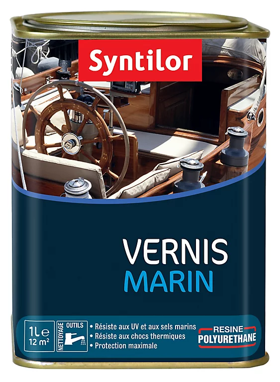 Castorama Vernis Marin Incolore Brillant Syntilor - 1 L 3 Castorama Vernis Marin Incolore Brillant Syntilor - 1 L